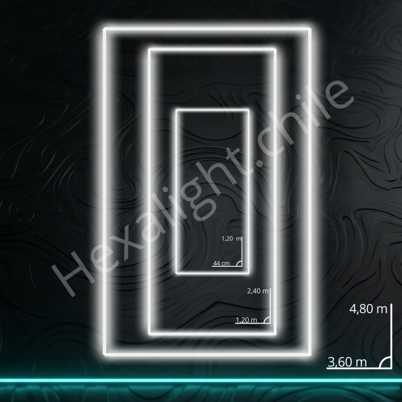 Kit Rectángulo 4,80 m x 3,60 m (294W)