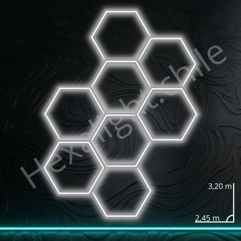 Sistema Hexa Kit 8 Hexágonos 3,20 m x 2,45 m (245W)
