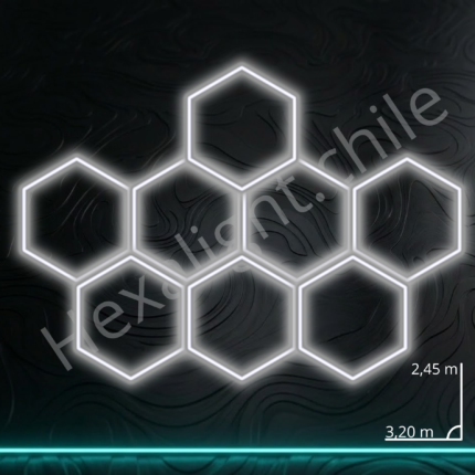 Sistema Hexa Kit 8 Hexágonos 2,45 m x 3,20 m  (245W)