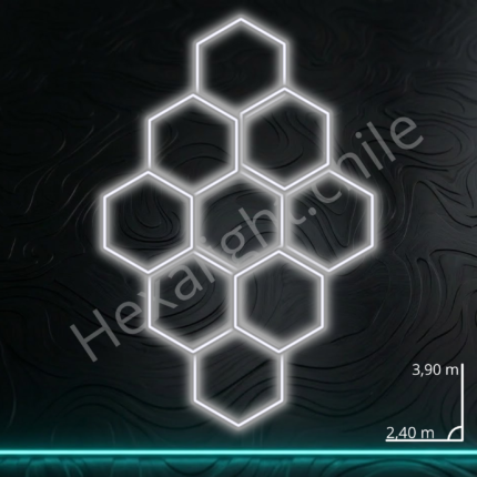 Sistema Hexa Kit 9 Hexágonos 3,90 m x 2,40 m  (266W)