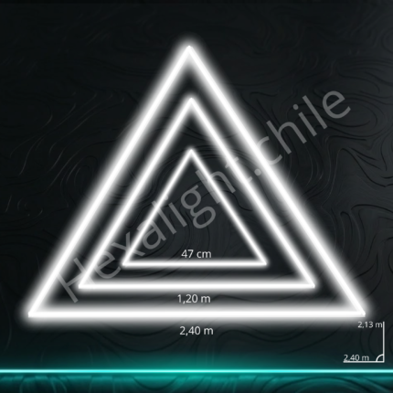 Kit 3 Triángulos 2,13 m x  2,40 m (147W)