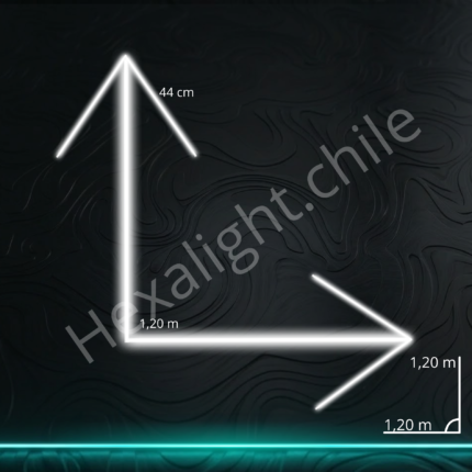 Sistema Hexa Kit 2 Flechas 1,20 m x 1,20m (64W)