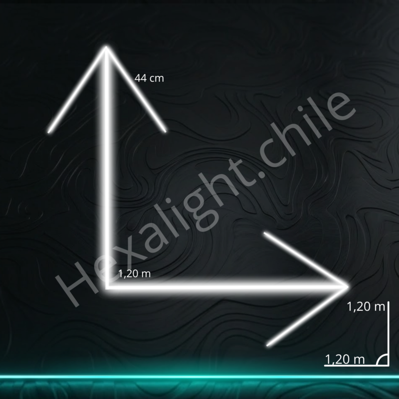 Sistema Hexa Kit 2 Flechas 1,20 m x 1,20m (64W)