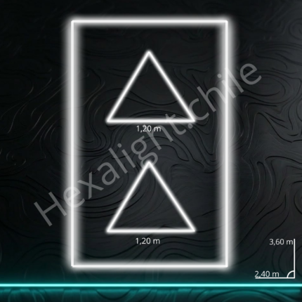 Kit 2 Triángulos 3,60 m x 2,40 m (224W)