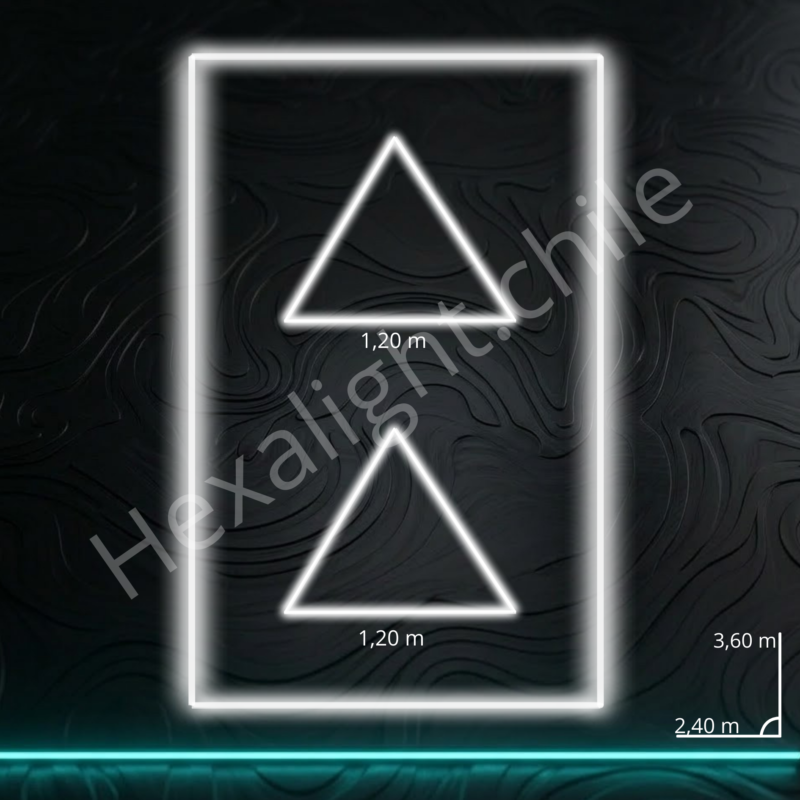 Kit 2 Triángulos 3,60 m x 2,40 m (224W)