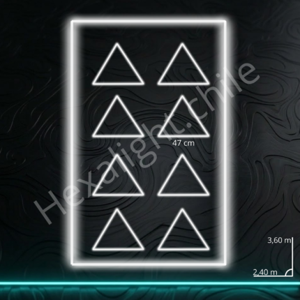 Kit 8 Triángulos 3,60 m x 2,40 m (308W)