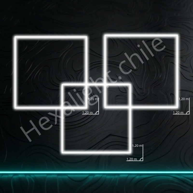 Kit de 3 Cuadrados (168W)