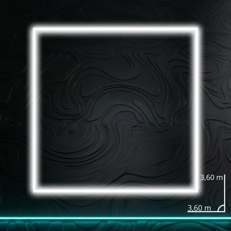 Set cuadrado 3,60 m x 3,60 m