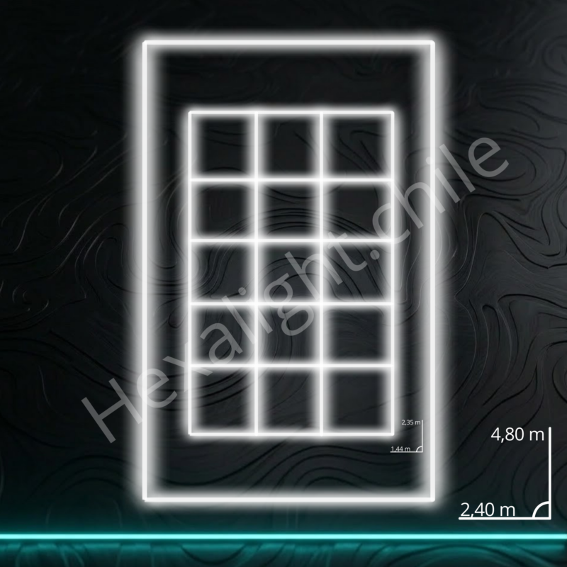 Kit Rectángulo 4,80 m x 2,40 m (273W)