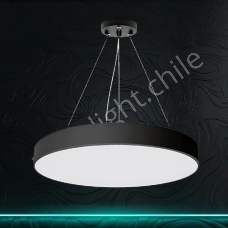 Lampara black Out  Colgante Circular Completo 60 cm x 60 cm (54W)
