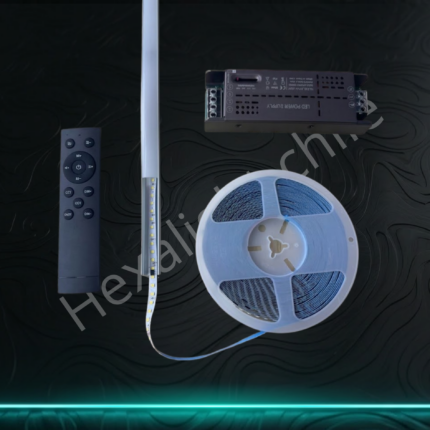 Kit Cinta Led Secuencial 10mt con perfil y fuente 150W 24V - Imagen 1