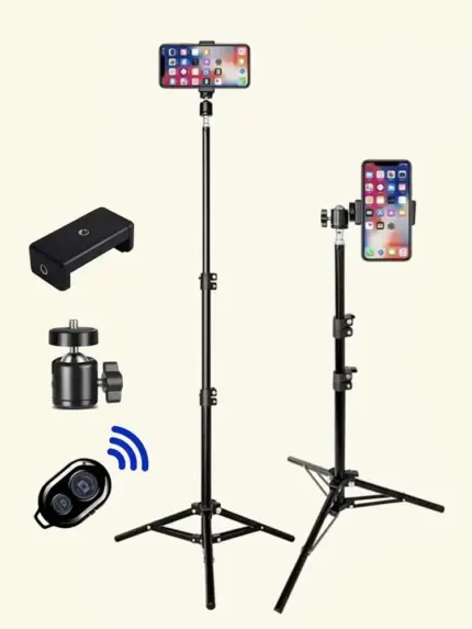 TRÍPODE SELFIE STICK BLUETOOTH 1.5M - Imagen 5