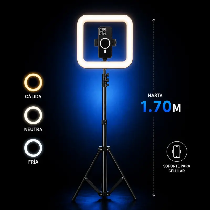 Luz LED Rectangular Premium