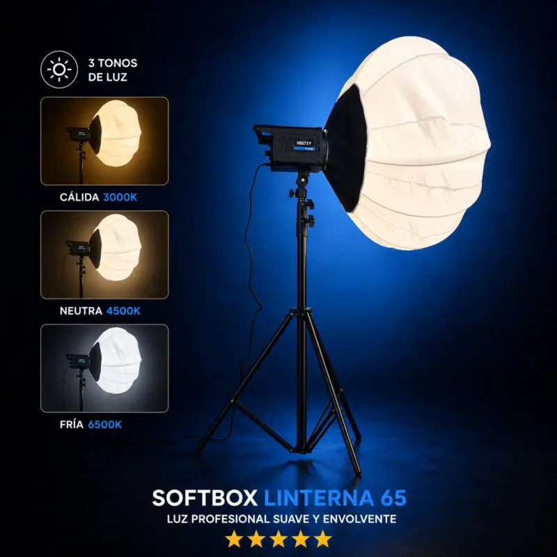 Softbox Linterna 65 Profesional